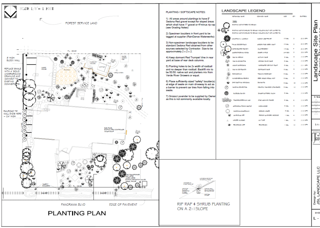 landscape plan concept